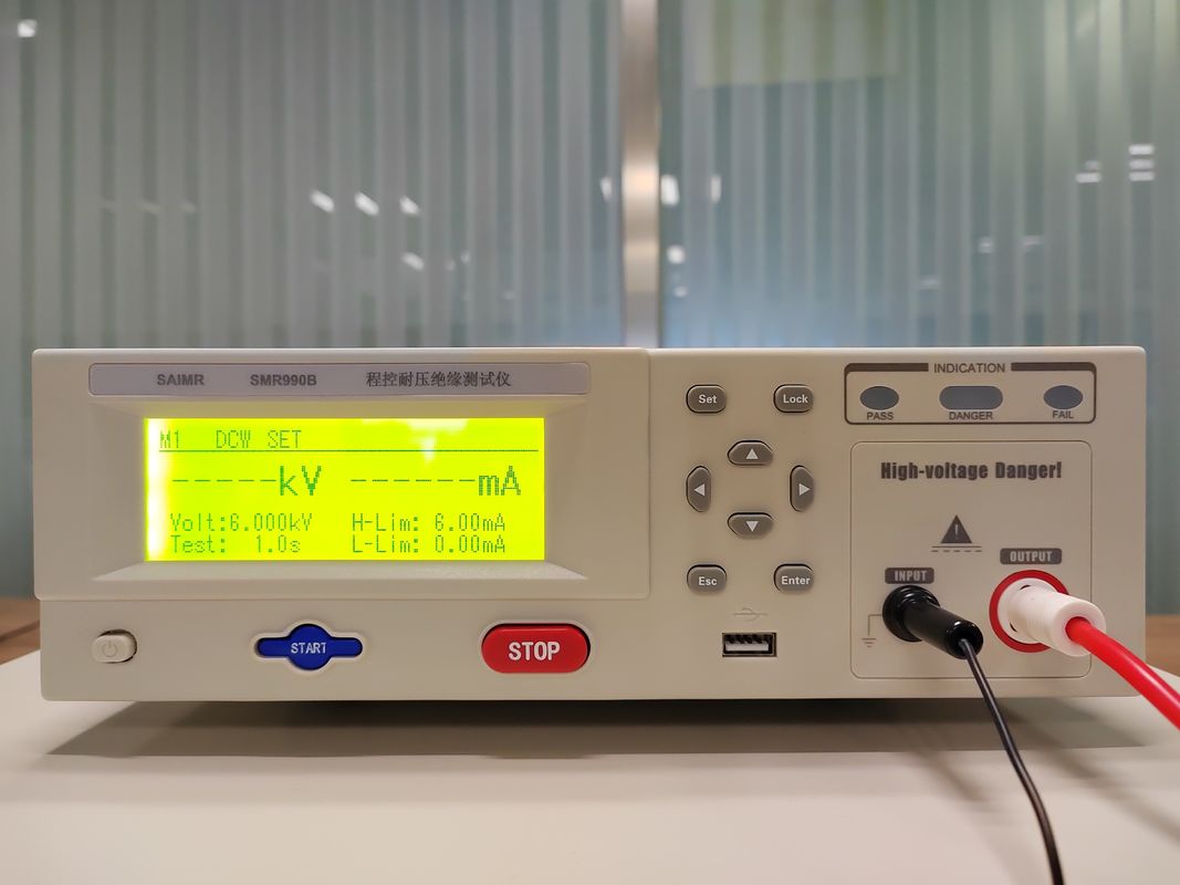RS232/RS485 I/O-Schnittstelle AC DC IR Hypot-Tester Spannungsausgang 0,1 KV bis 1,0 KV