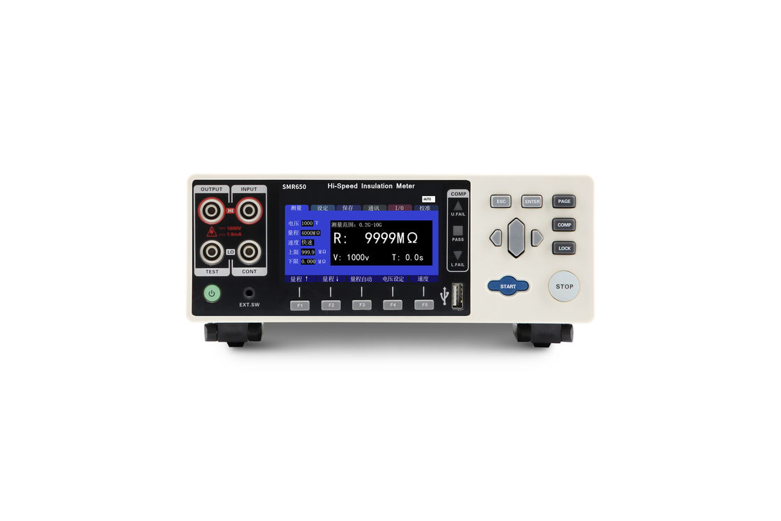 UNDE F / OVER F Hochspannung Hypot und Isolationswiderstand Tester