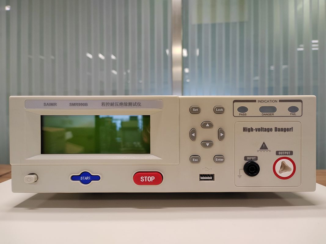 7.5 kg tragbarer Hypot-Tester Isolierung Hypot-Widerstandsspannungstester mit Bogenerkennungsfunktion Stufe 1-9