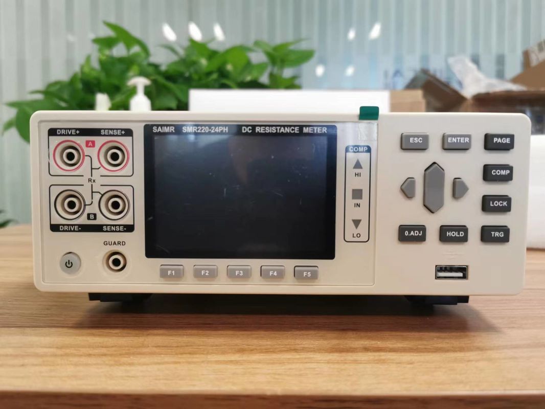 Portable Batterie Spannung Tester Gleichspannung Wicklungswiderstand Tester 0,1 Mikro Ohm bis 3,3 Mega Ohm