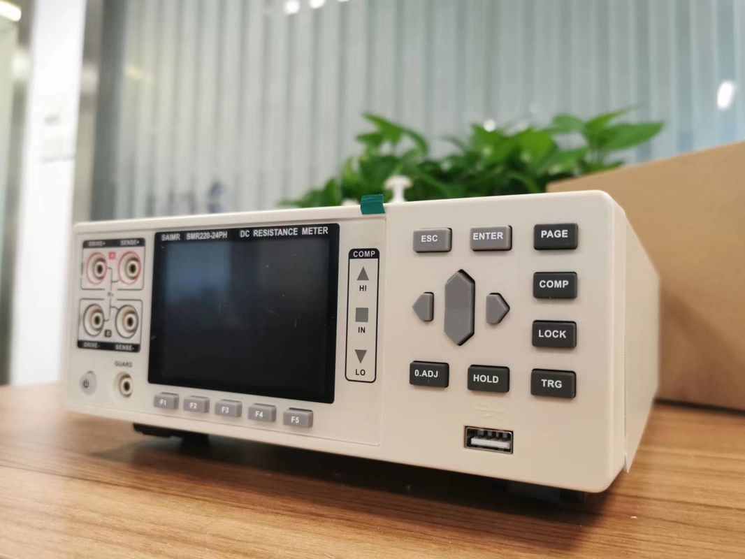Portable Batterie Spannung Tester Gleichspannung Wicklungswiderstand Tester 0,1 Mikro Ohm bis 3,3 Mega Ohm