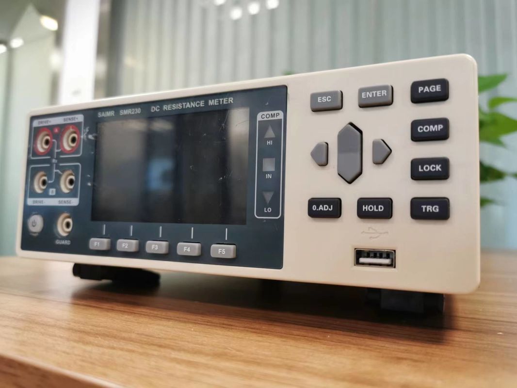 1 Kanal Gleichstromwiderstandstester 325*215*96,5mm 4 Draht oder 2 Draht wechselbar