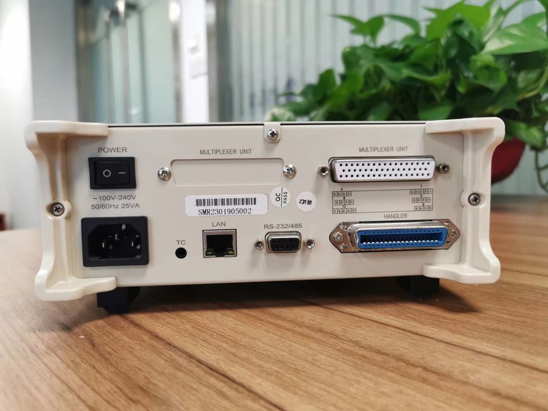 LAN-Schnittstelle Gleichstromwiderstandstester für schnelle und genaue Ergebnisse 325*215*96,5mm